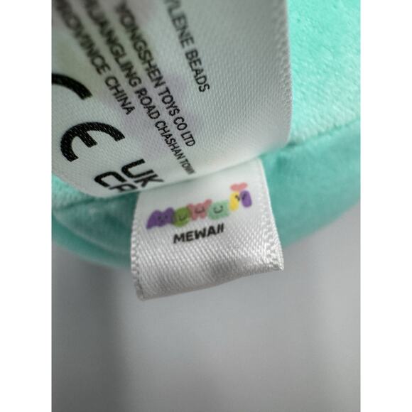 Mewaii Dragonfly Bug Plush 9" Big Eyes Blue Green Stuffed Animal - Picture 8 of 8